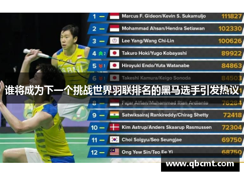 谁将成为下一个挑战世界羽联排名的黑马选手引发热议